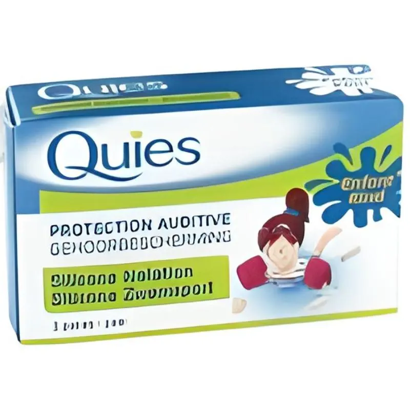 Protection auditive silicone spécial natation enfants 3 paires - QUIES