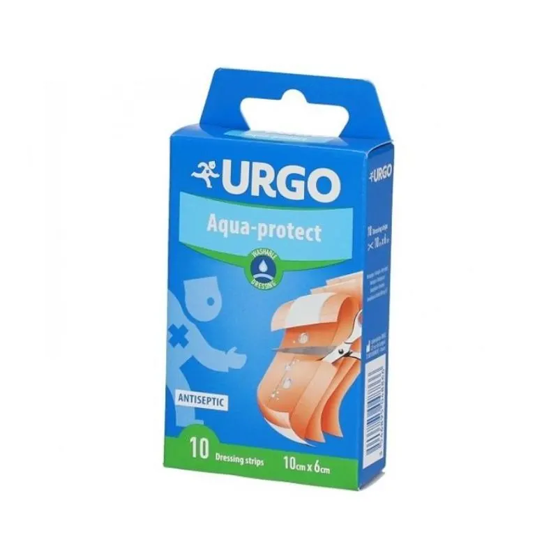 Aqua protect 10x6 cm boite de 10 pieces - URGO