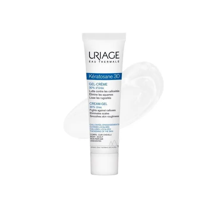 Kératosane 30 gel-crème 30% d'urée 40ml - URIAGE - vue 2