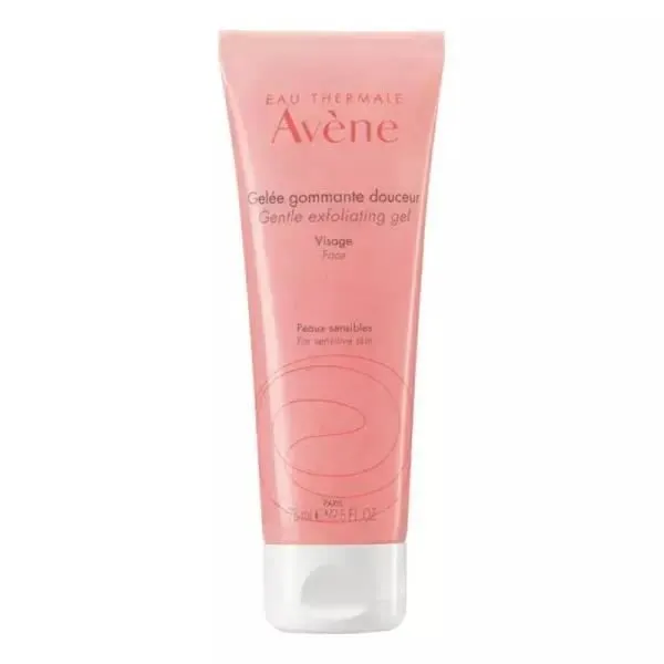 Gommage gelée gommante douceur hypoallergénique tous types de peau 75ml - AVENE