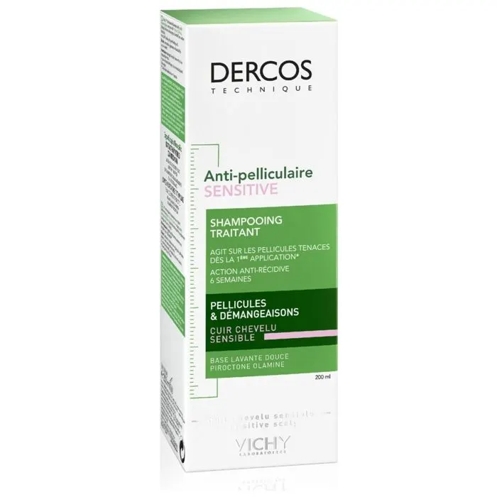 Shampooing antipelliculaire sensitive 200ml - VICHY DERCOS