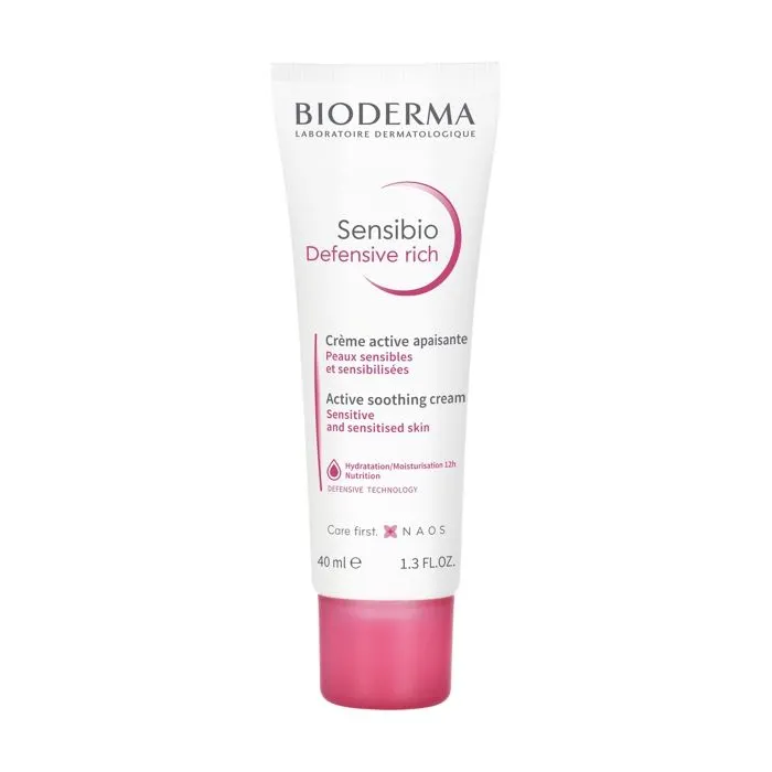 Sensibio defensive rich hydratant et apaisant peaux sensibles 40 ml - BIODERMA