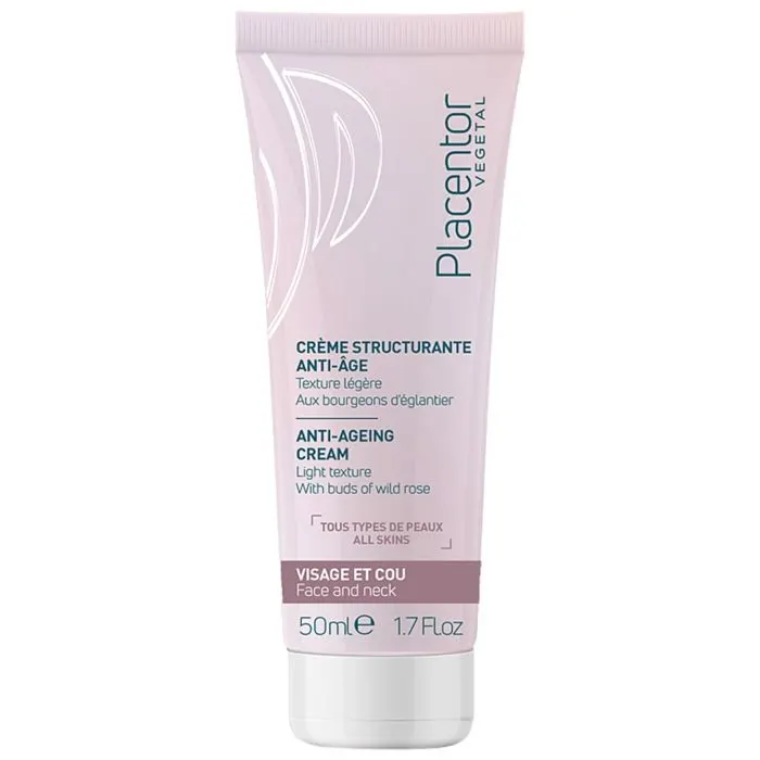 Crème anti age structurante texture légère sans parabène 50ml - PLACENTOR