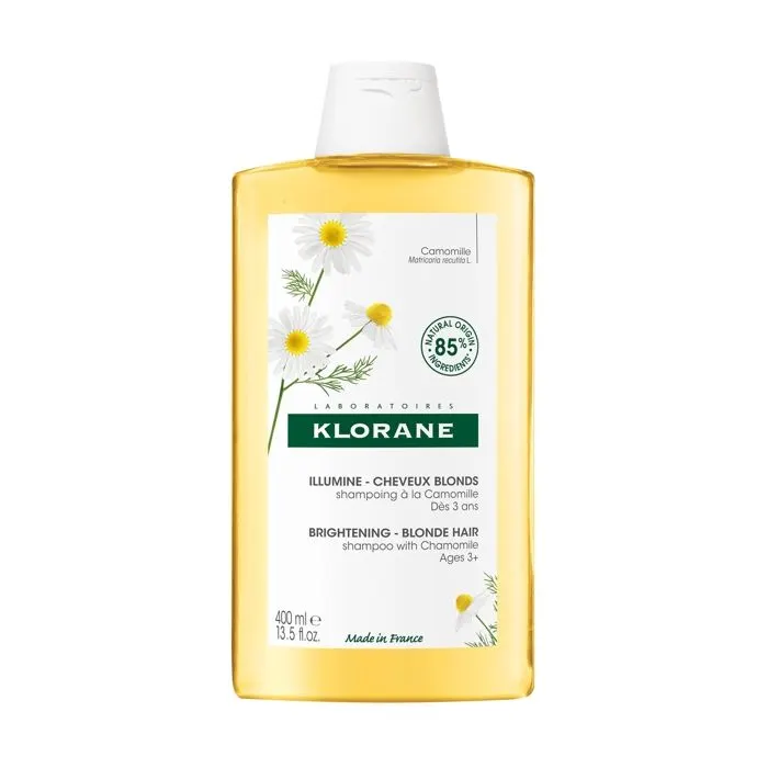 Shampoing à la camomille nettoie et illumine 400 ml - KLORANE