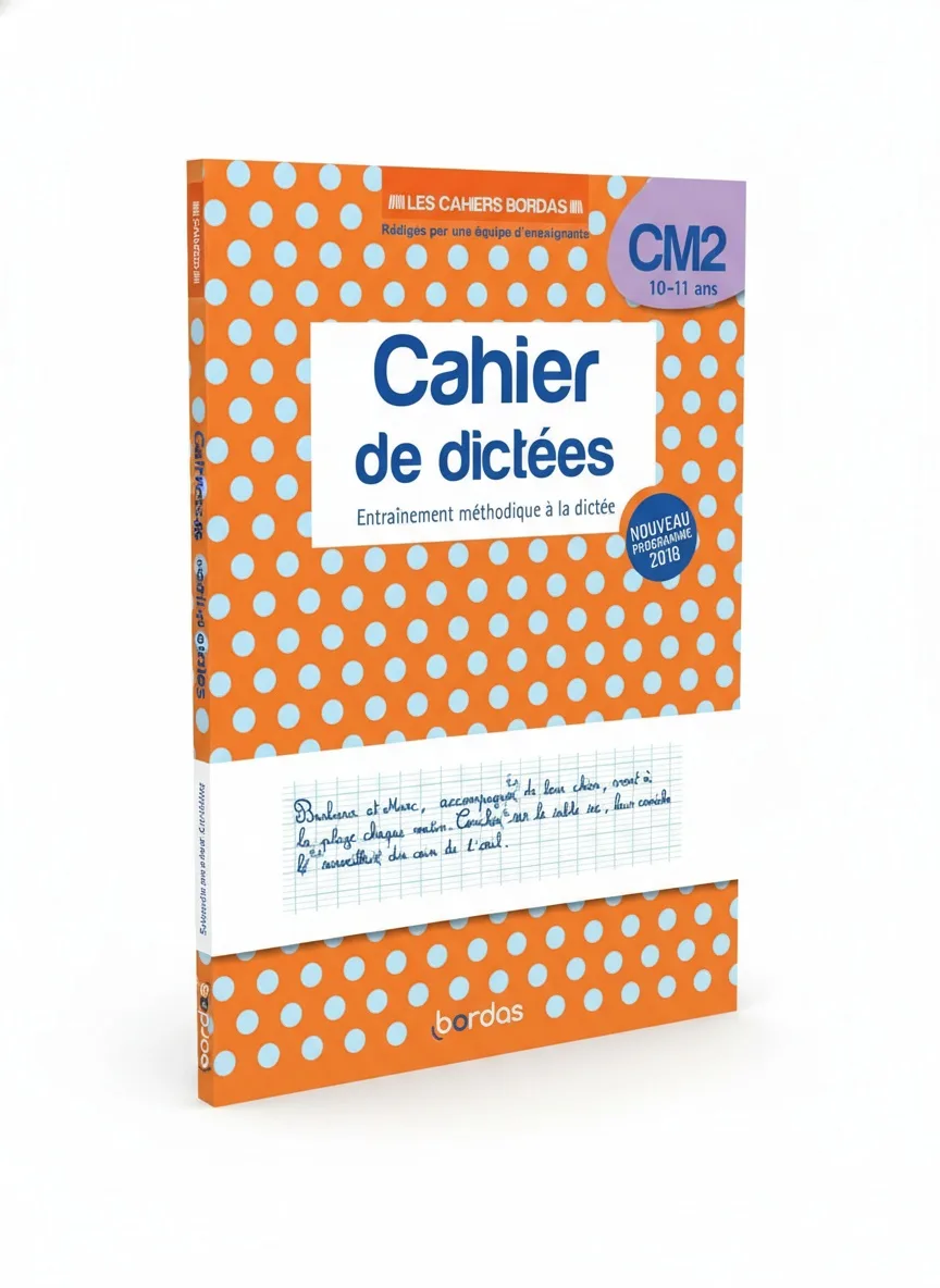 Cahier de dictées cm2 10 11 ans edition 2019 - ENTRAÎNEMENT MÉTHODIQUE - vue 2