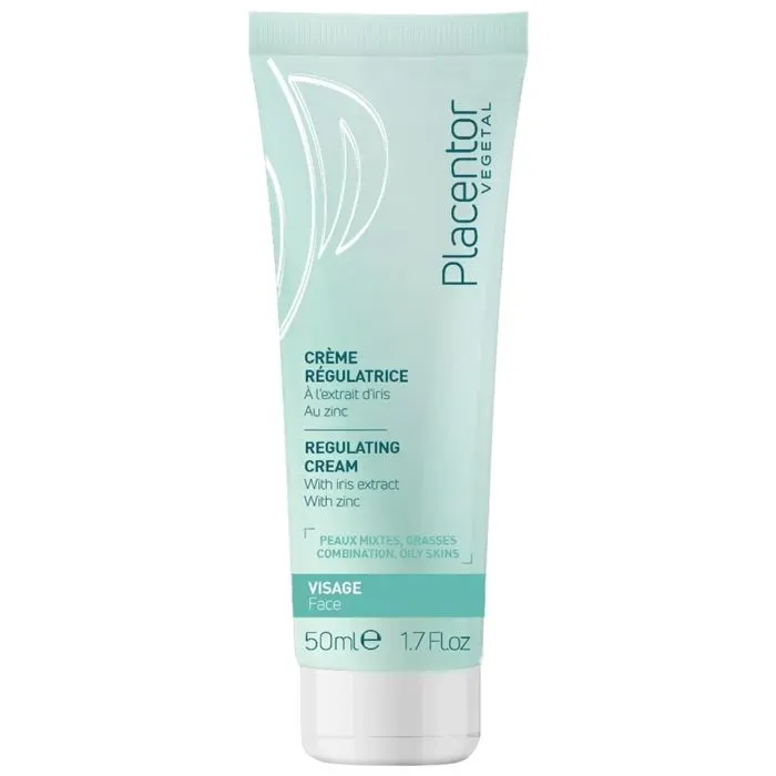 Crème de jour régulatrice peaux grasses non comédogène 50ml - PLACENTOR