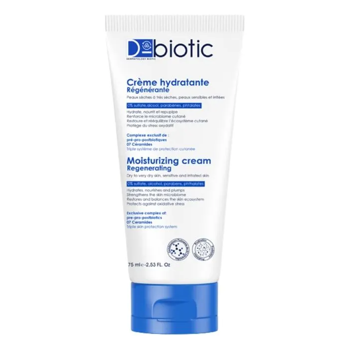 Crème hydratante régénérante 75 ml - D-BIOTIC