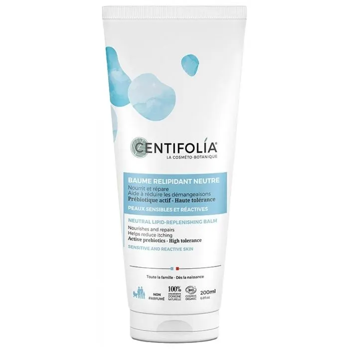 Baume relipidant nourrit répare soulage les peaux sensibles 200ml - CENTIFOLIA