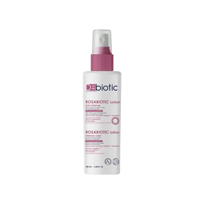 Lotion hydratante rosabiotic hypoallergénique apaisante rougeurs 100Ml -