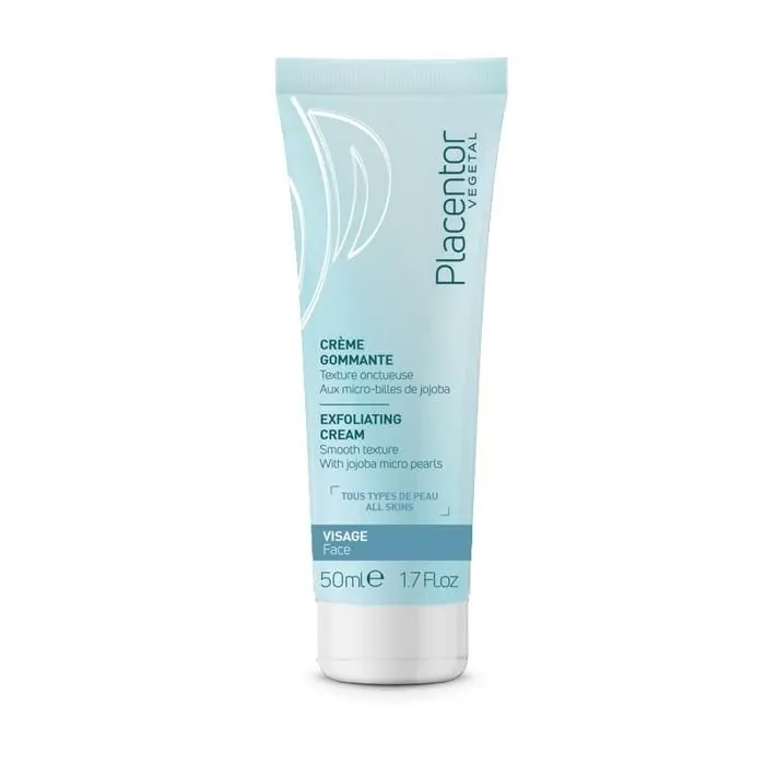 Crème gommante douce sans parabène pour tous types de peau 50ML - PLACENTOR