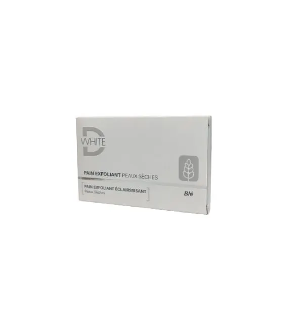 Pain exfoliant blé peaux sèches 200g - D-WHITE
