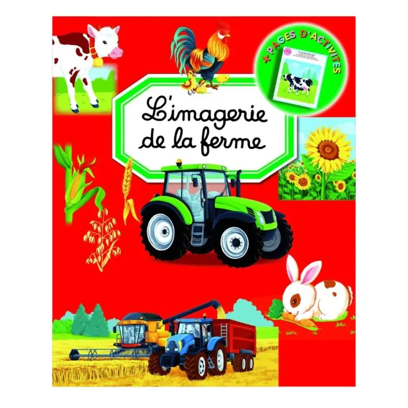 L’imagerie de la ferme livre jeunesse dès 4 ans - CHAARAOUI