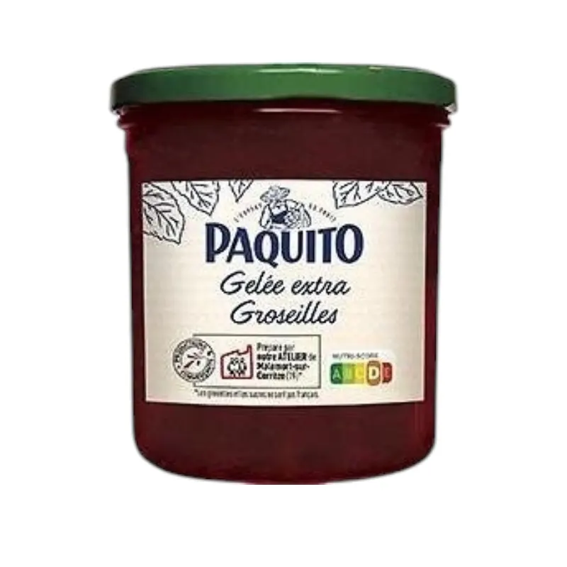 Intermarché - Gelée extra groseille 370g - PAQUITO