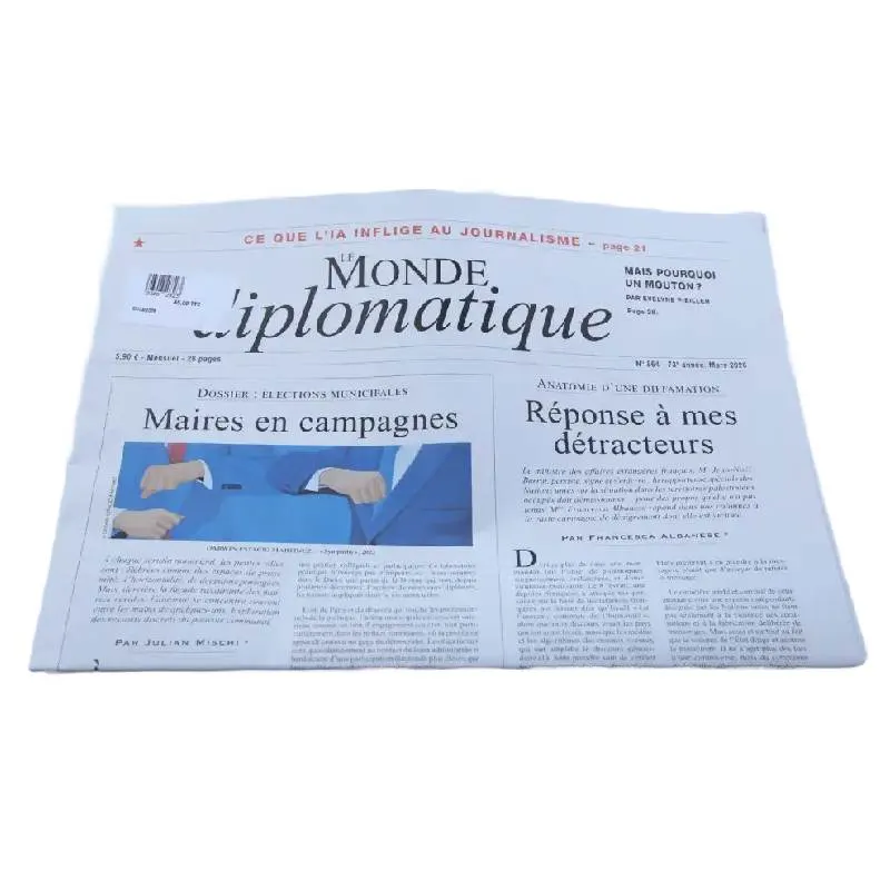 Le Monde Diplomatique  – Magazine d’analyse internationale et géopolitique