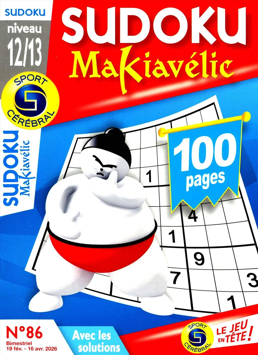 Sc Sudoku Makiavelic  – Magazine de sudoku pour passionnés et défis avancés
