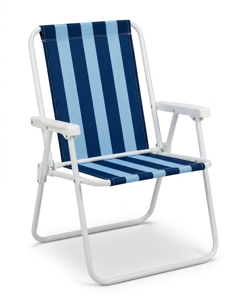 Chaise de plage pliable 53 x 37 x 74 cm