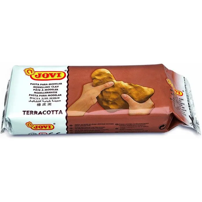 Pate a modeler jovi 177 durcissante 1 kg terracota