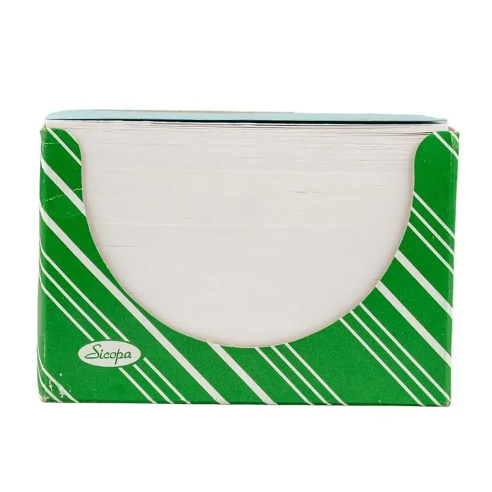 Bloc cube blanc t607