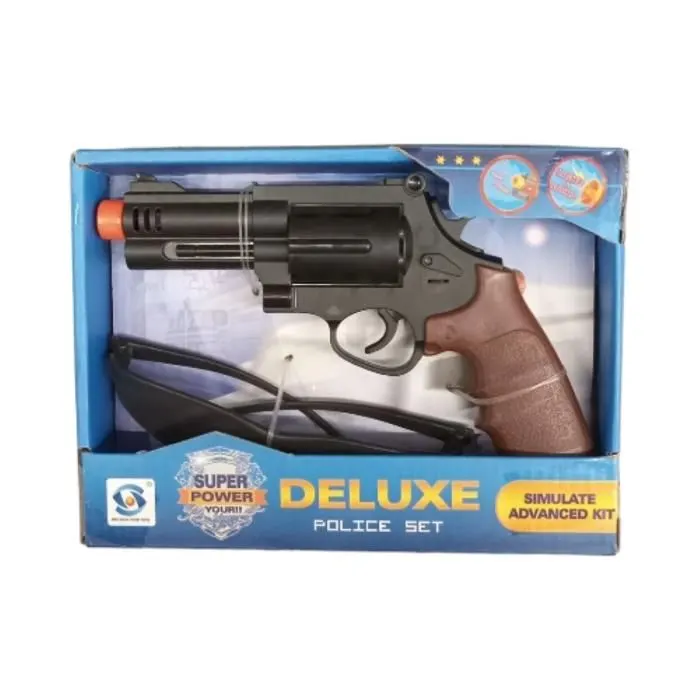 Pistolet av. son et lum en coffret po728095