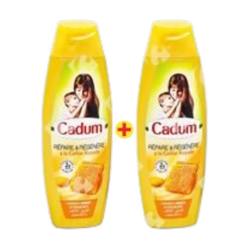Shampoing gelée royale 2x190ml - CADUM