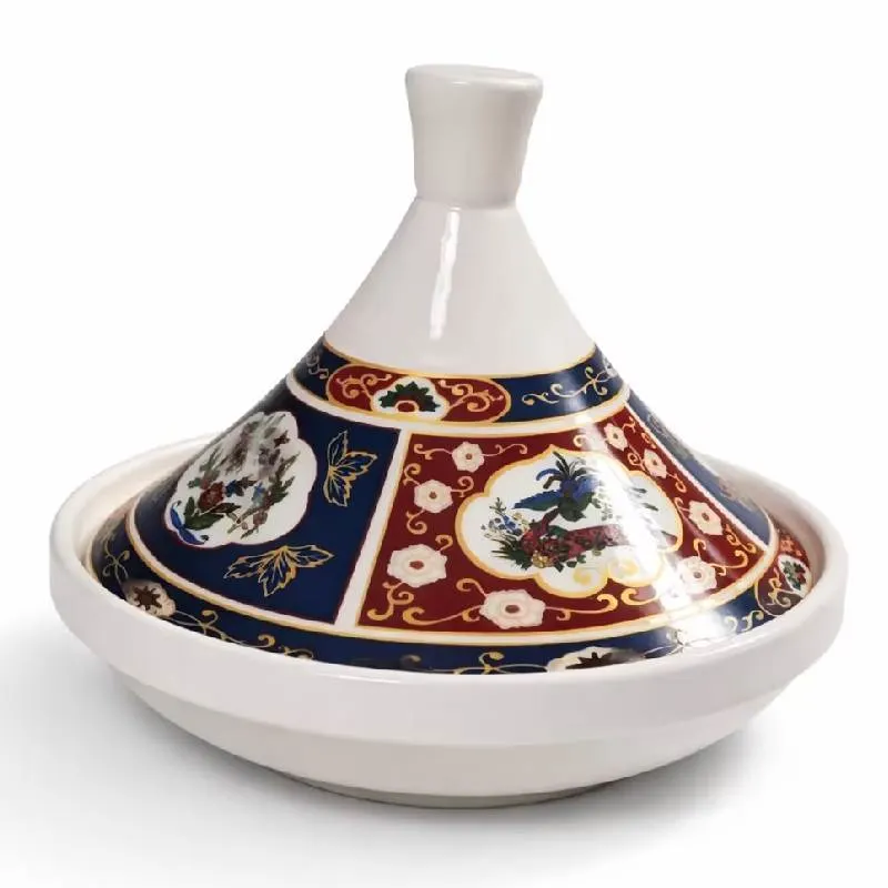 Tajine Taous en porcelaine blanche 13 cm