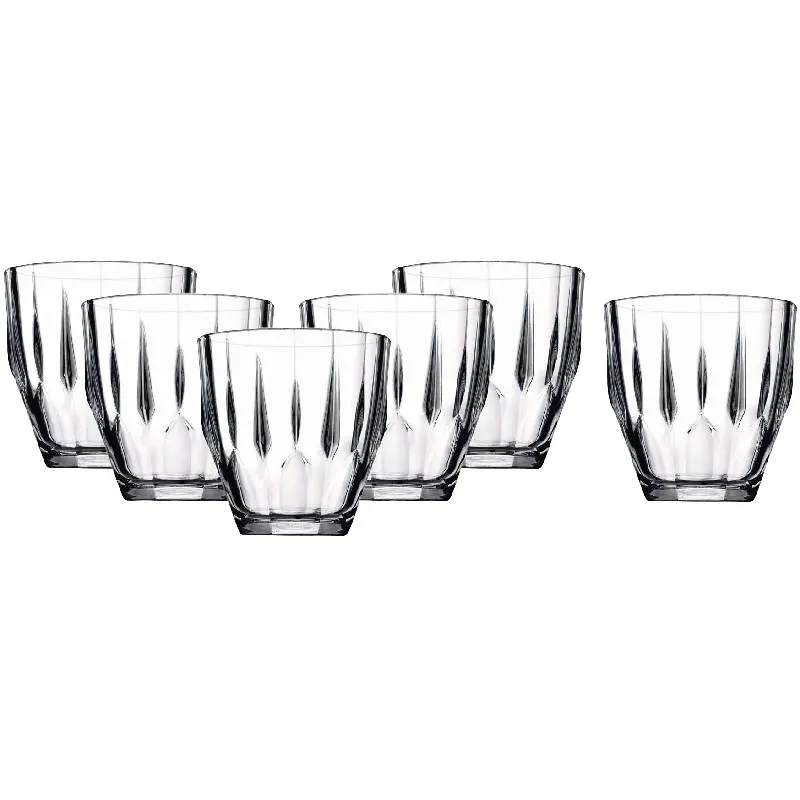Set de 6 verres à eau Diamond