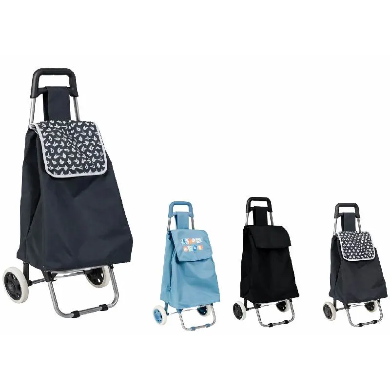 Chariot de courses 2 roues Hashtag