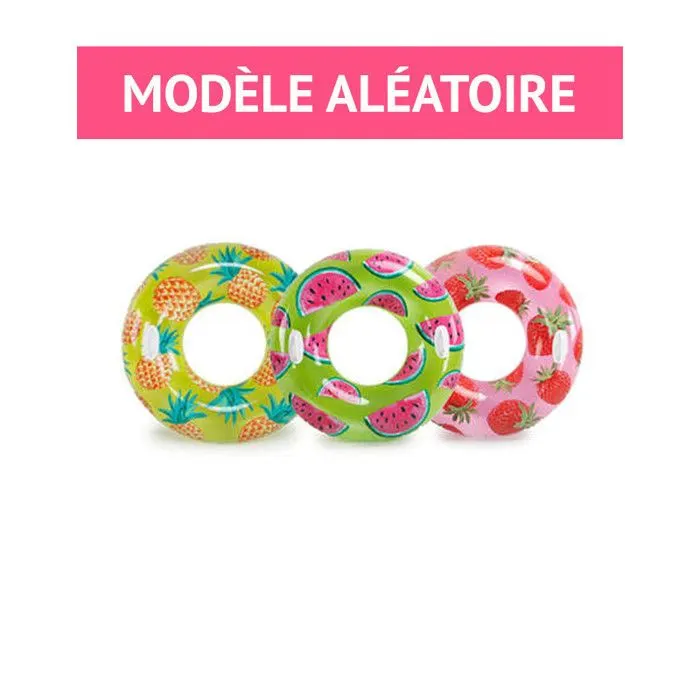 Bouée tube motif fruit enfant 9 ans+ 107cm - VINYLE