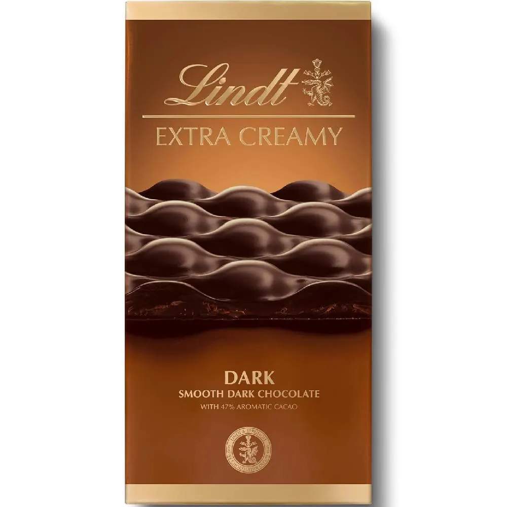 Tablette extra creamy noir 80g - LINDT