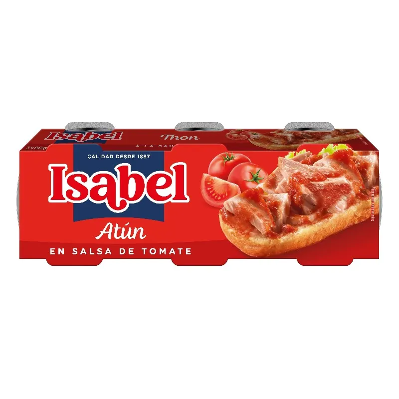 Thon à la sauce tomate 3x80g - ISABEL