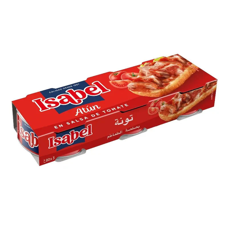Thon à la sauce tomate 3x80g - ISABEL - vue 2