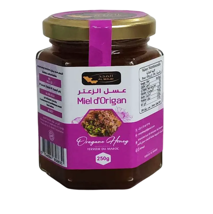 Miel d’origan 250g - AL MAJD