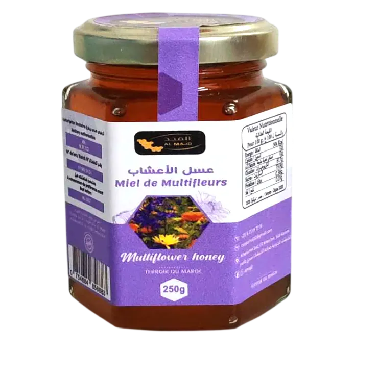 Miel de multifleurs 250g - AL MAJD