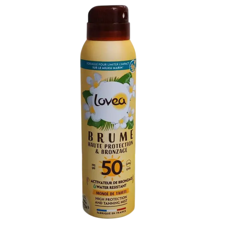 Brume Solaire SPF 50 Haute Protection & Bronzage - LOVEA