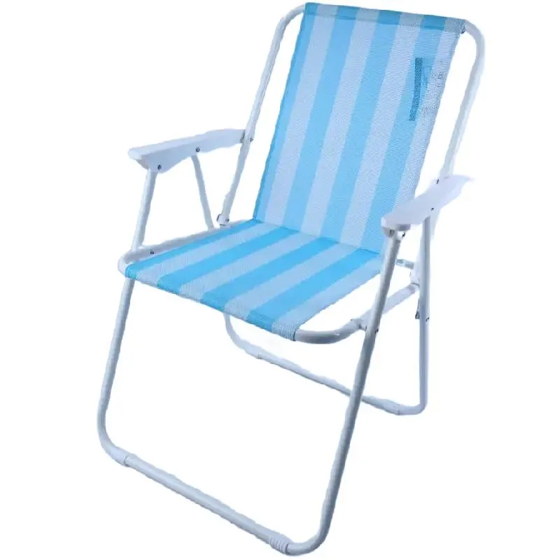 Chaise plage bleue ciel 50032-2 58x51x75 cm