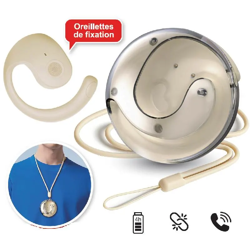 Écouteurs TWS Ball + cordon silicone MF109456 - CITYTEK