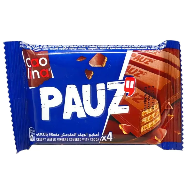 Barre chocolatée 4 doigts Pauz 30g - CAOLINA