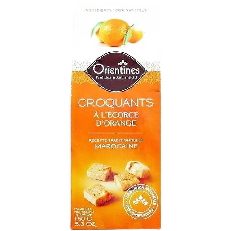 Croquant à l'écorce d'orange 120g - ORIENTINE
