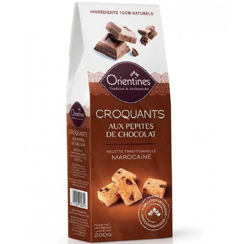 Croquant aux pépites de chocolat 120g - ORIENTINE
