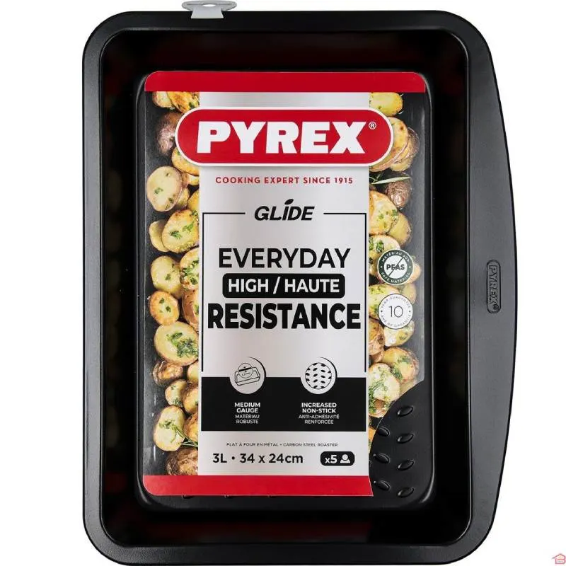 Plat rectangulaire Glide 34x24 cm - PYREX