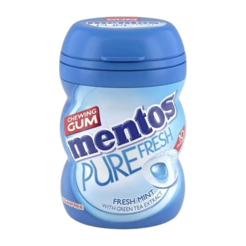 Chewing-gum sans sucre saveur fresh mint 17,5g - MENTOS