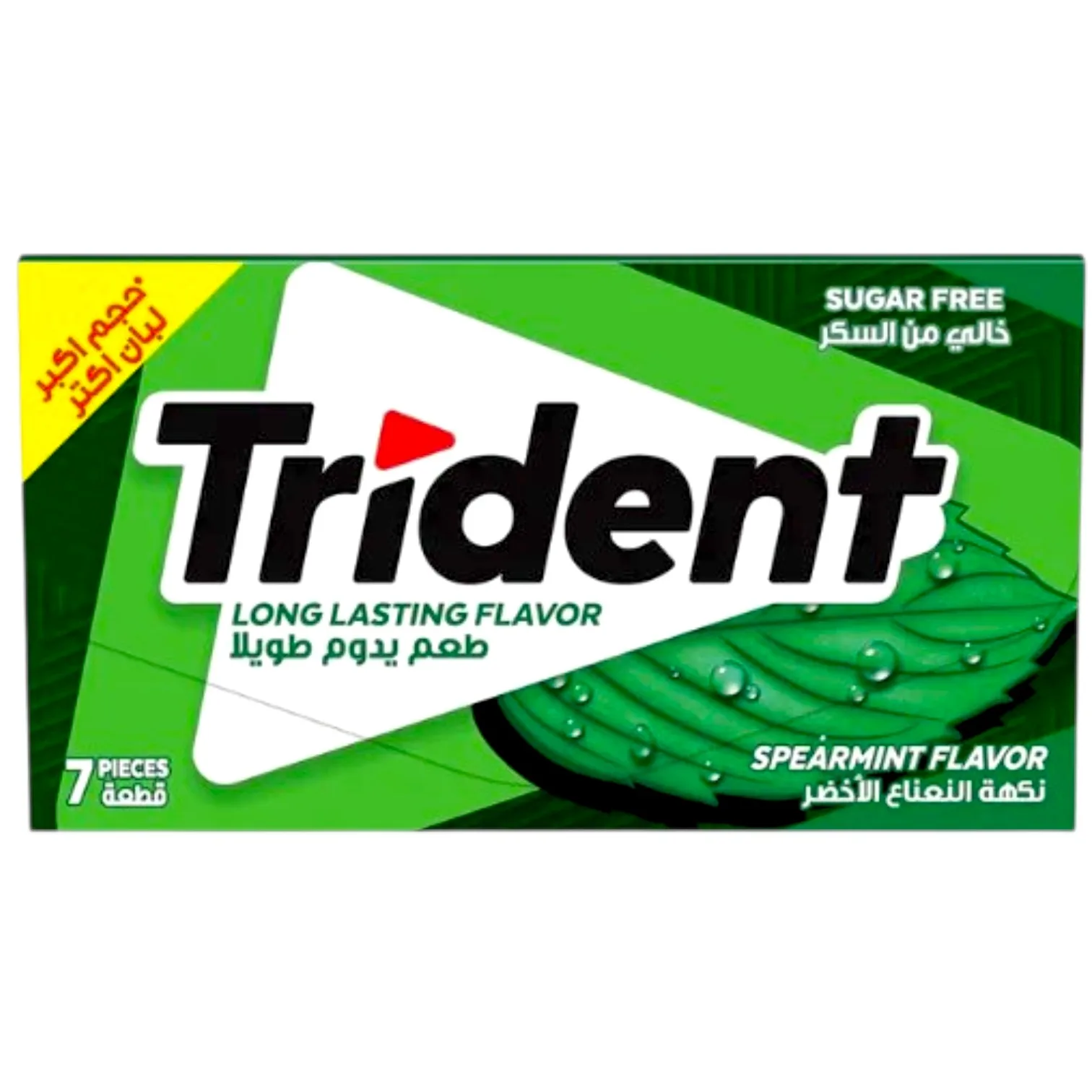 Chewing-gum spearmint 13,5 g x 7 pièces - TRIDENT