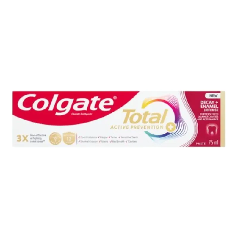 Dentifrice total active prevention 75ml - COLGATE