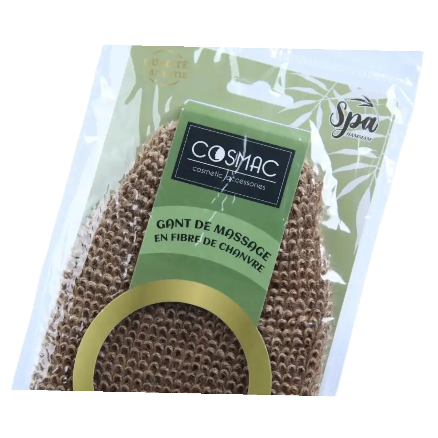 Sangle lave dos exfoliante en chaunvre naturel 30 - vue 4