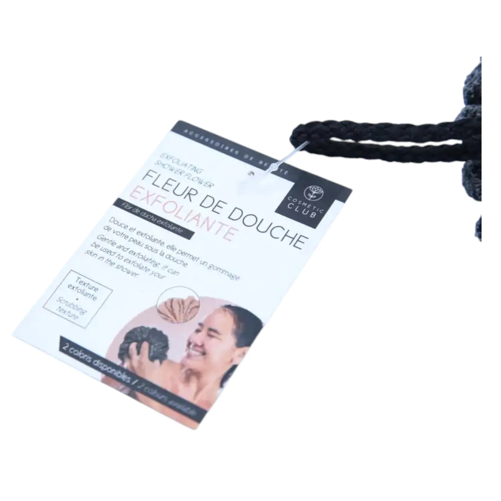 Fleur de douche exfoliante SC0653 - COSMETIC CLUB - vue 3