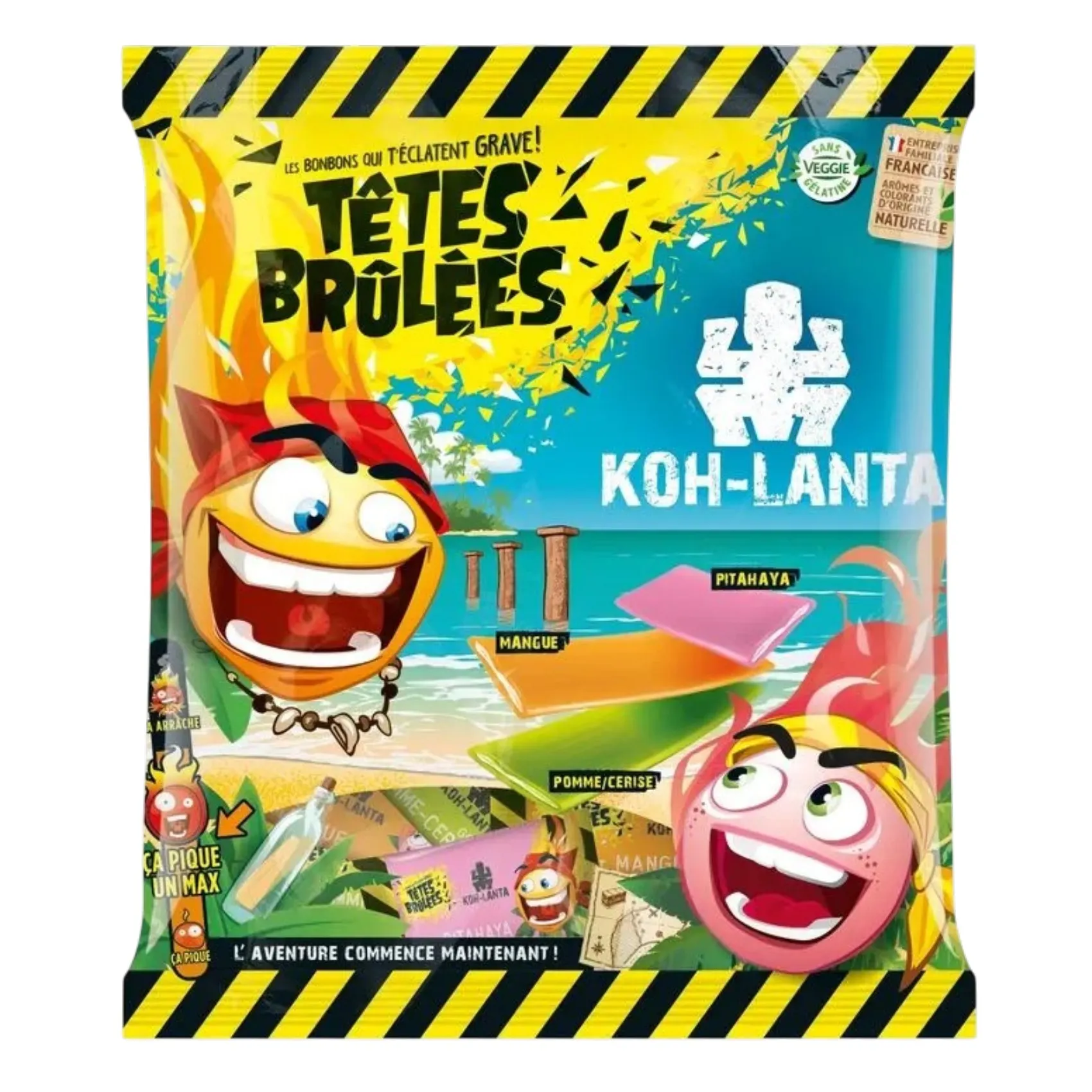 Têtes brûlées koh lanta 150 g - TÊTES BRÛLÉES
