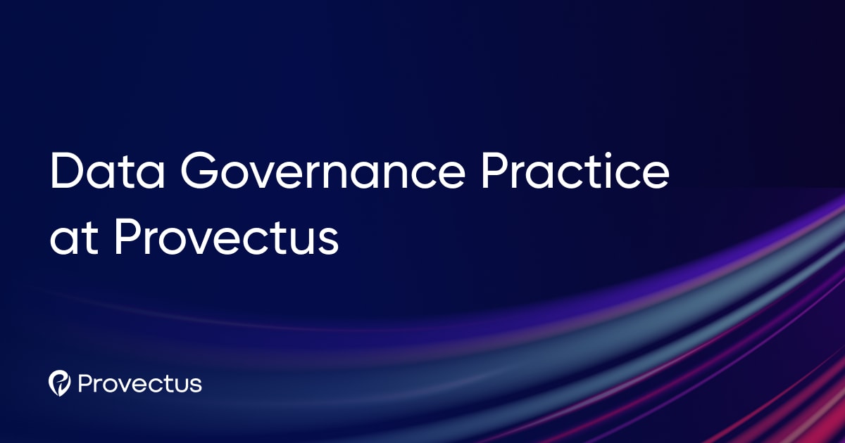 Data Governance Practice at Provectus