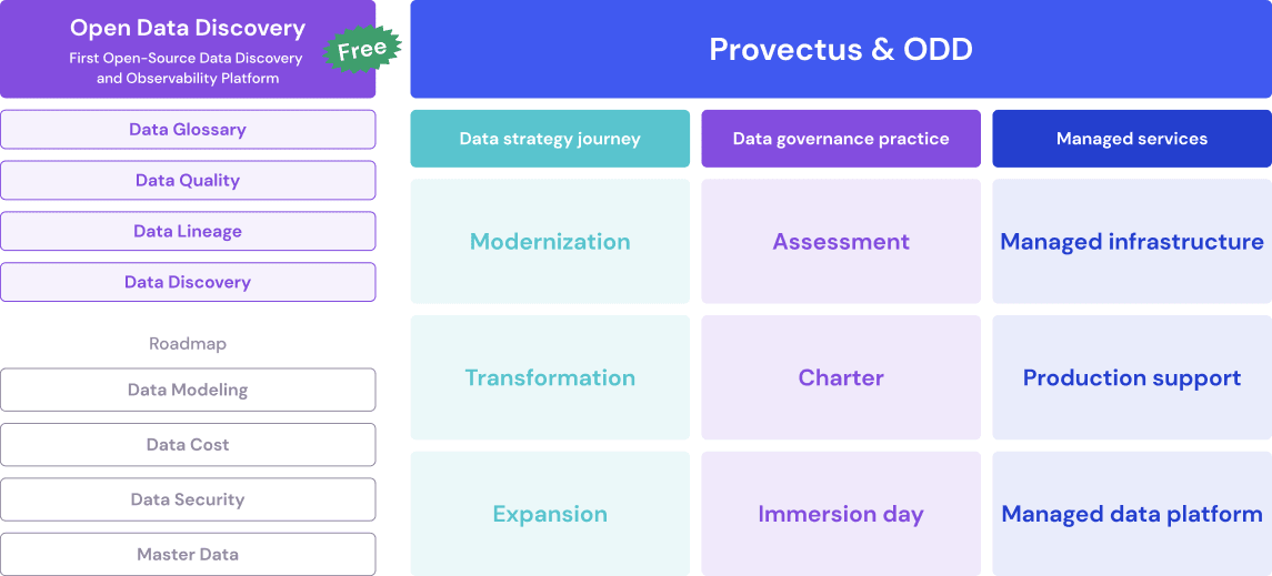 Provectus Data Governance Framework