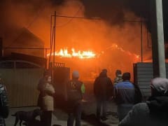 В Азове сгорел частный дом, который семья строила пять лет