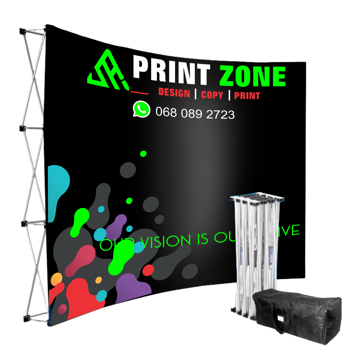Curved Wall Banner